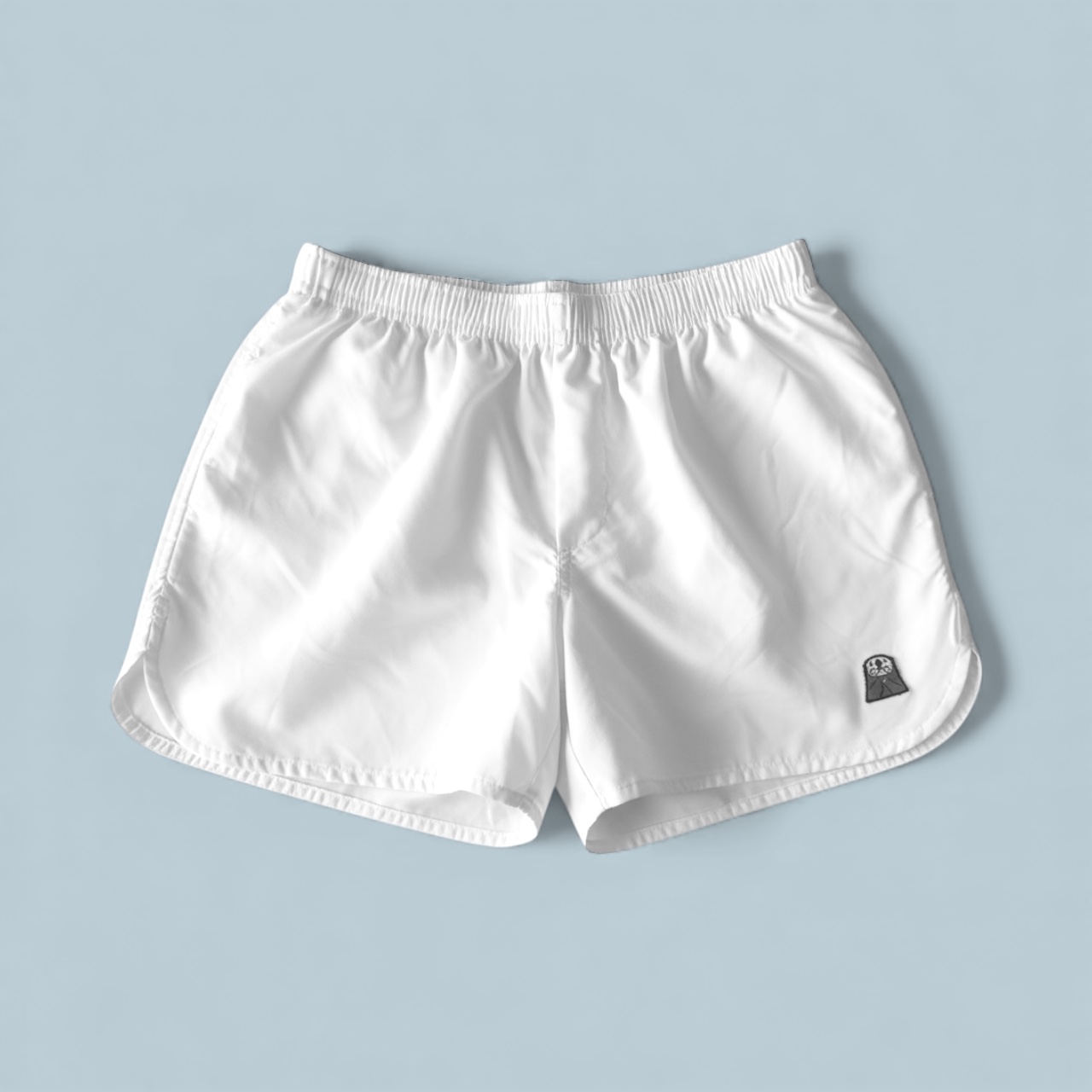 Sport Short — White with Sea Otter