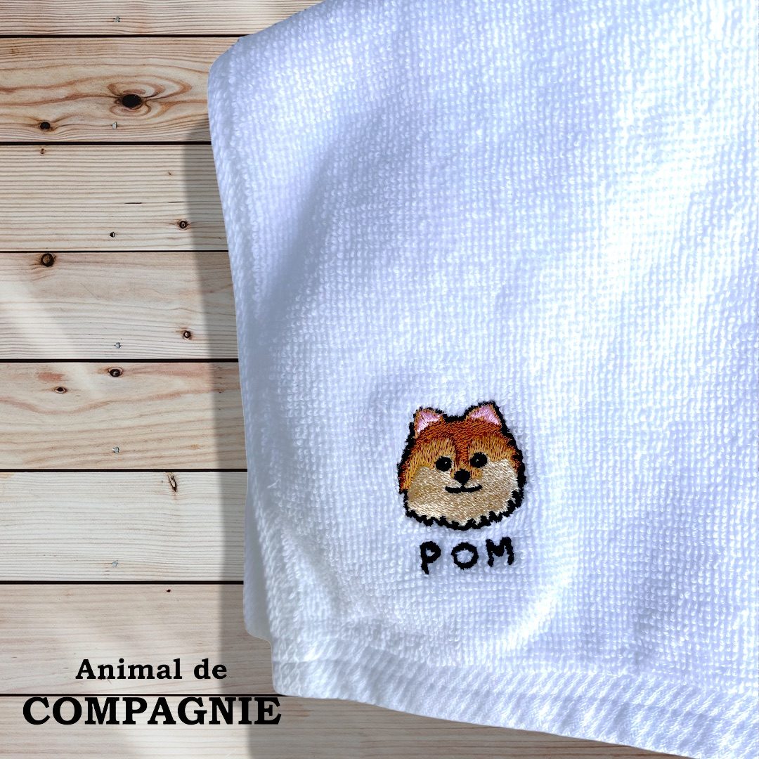 Pomeranian towel